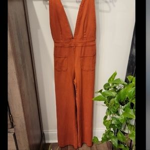 Burnt Orange Jumpsuit